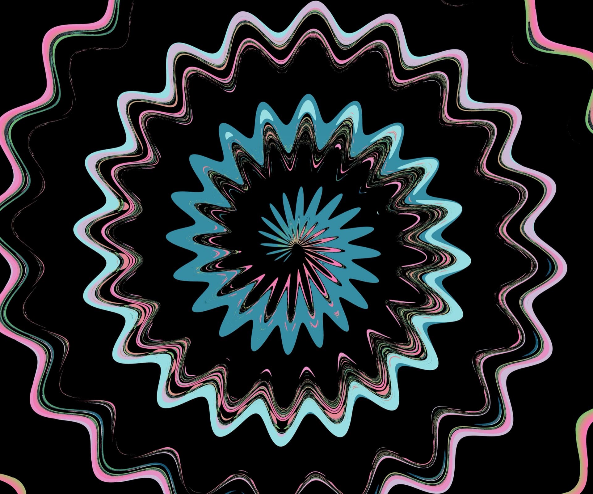 Trippy Color Spiral II