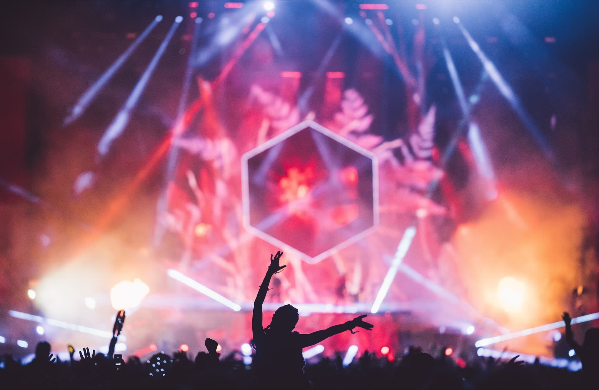 Coachella 2018 music festival stage and crowd