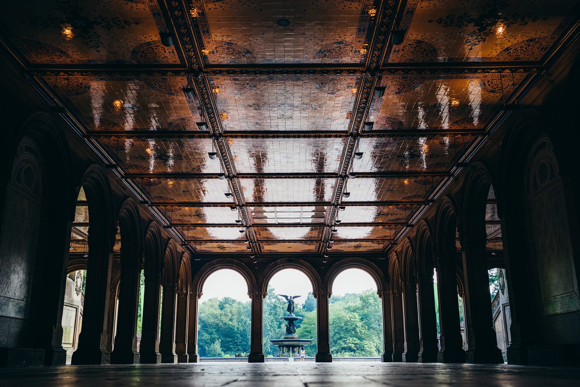 NYC urban street scene with city atmosphere