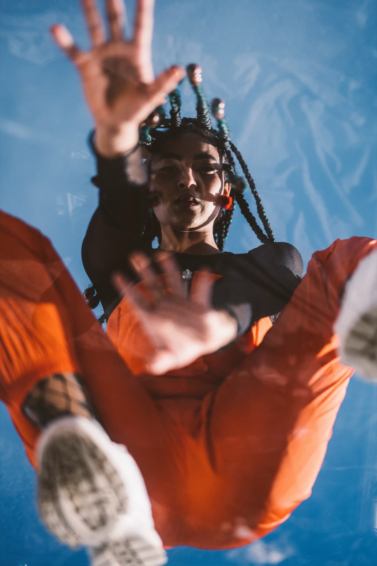 Portrait session in Marfa, Texas desert