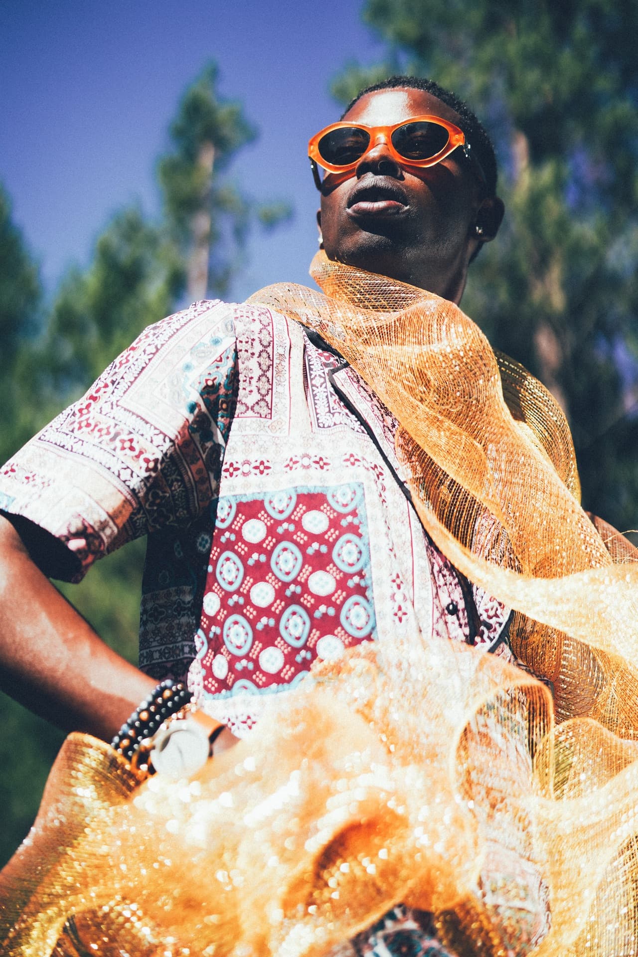 Sony Kando trip portrait with scenic backdrop