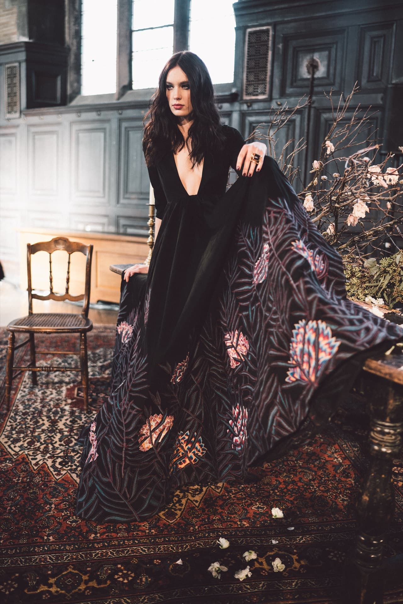 New York Fashion Week street style portrait