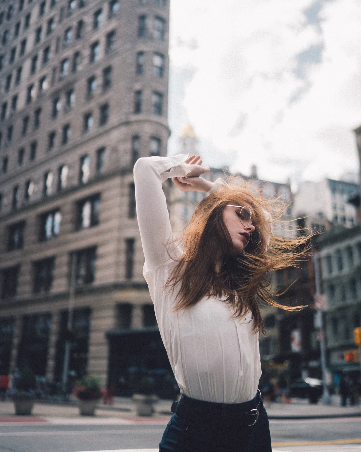 Portrait photograph with natural lighting