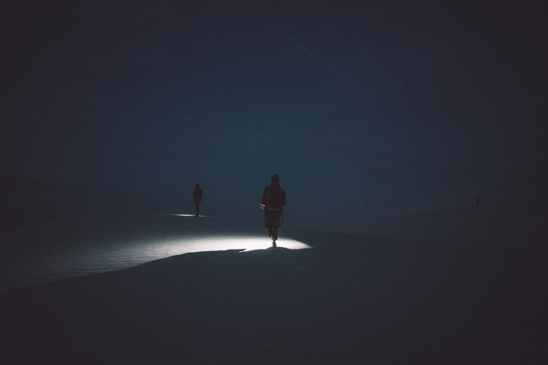 Marfa, Texas desert sunset with warm tones