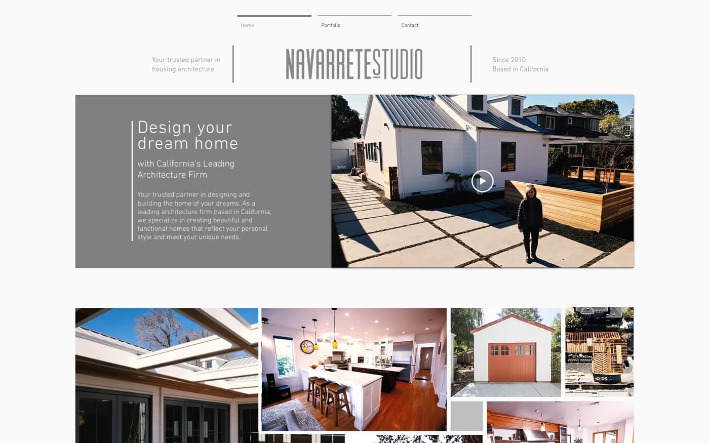 Navarrete Studio — screenshot