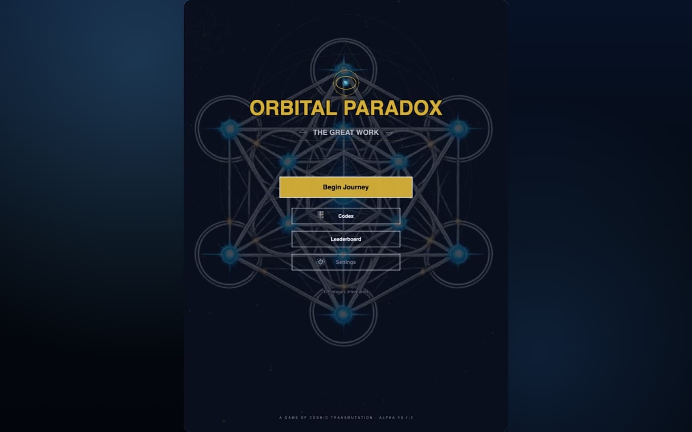 Orbital Paradox — screenshot