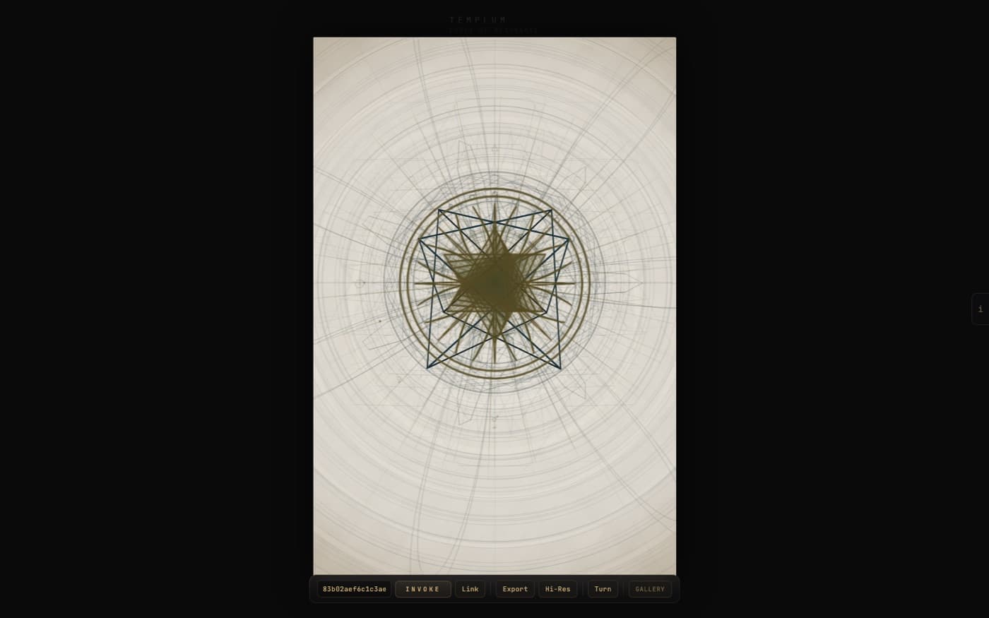 The Temple — Codex of Resonance — screenshot